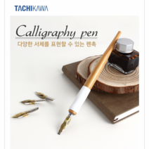 동아측기 [타치카와] 펜촉 캘리그라피 펜, A, 0.5mm
