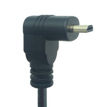 VGA케이블 모니터연결케이블 디스플레이포트 마이크로 케이블 HDMI-HD 암 어댑터 변환기와 호환 HDTV D 90 도 왼쪽 오른쪽 위/아래 HDMI 연장, [01] 기타 (ae˚) frequ, [01] Straight, 02 UP_01 기타 (ae˚) frequ