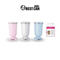 [베베모델/이중덮개형] [항균리필롤 총50개월분] 세계최초발명특허 5중밀폐 인테리어 휴지통, 상세설명 참조, [별도항균리필롤구매] 200AR6(60개월분)