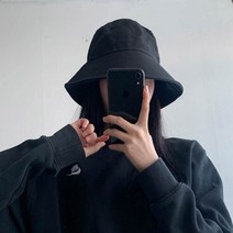 모자 심플 여성전용 버킷햇 벙거지모자