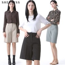 쉬즈미스 에반 솔리드 버뮤다 팬츠