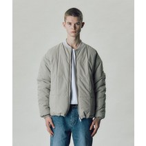 랩12 22FW 신슐레이트 스퀘어 푸퍼 자켓 재킷 카키그레이
