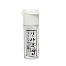 (주)인산가 9회 죽염(6g)/자죽염(6g) 분말 고체 담은 휴대용기/ 인산죽염, 9회 자죽염 고체, 2개, 6g