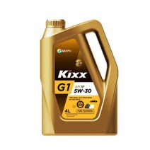 KIXX 킥스 G1 SP 5W30 4L 가솔린 엔진오일 더뉴스파크(가솔린) 킥스G1(4L) 엔진오일 352-A2651