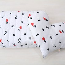 퀼트가게천연 꼰사 인견 누빔 하트 OX 원단 패브릭 천