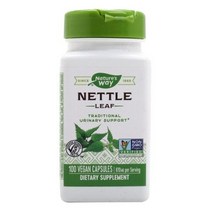 Natures Way 네틀 리프 435mg 베지테리안 캡슐, 100개입, 2개