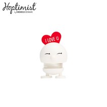 홉티미스트 클래식 빔블 범블 흔들리는 스프링 점프 스마일 LOVE 인테리어 장식 소품, E