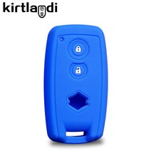 스즈키 그랜드 비타 라 스위프트 SX4 S-크로스 XL-7 kuyucha sch4 2007-2010 홀더 용 실리콘 케이스 커버, 03 blue, 03 blue