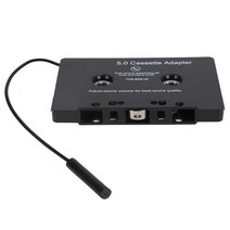 자동차 블루투스 카세트 어댑터 테이프 컨버터 MP3 플레이어 오디오 레코드, 한개옵션0