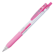 제브라 사라사 클립 0.4mm 20가지 색상, 라이트핑크, 1개