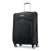 Samsonite 쌤소나이트 Solyte DLX 소프트사이드 확장 가능한 수하물 스피너 휠 포함 지중해 블루 Dlx 휠이 있는 수하물178289