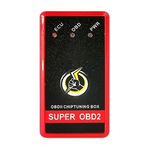 보조 연료 필터 보조기 차량 보조제 자동차 절약기 obd2 ecu 칩 튜닝 상자 절약 nitroobd2 가스 플러그 앰프 벤츠용 드라이브 성능 칩 튜닝 박스, 빨간색