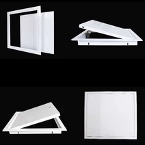 천장 점검구 갈바 배관 에어컨 검사 포트 수리, 화이트 파렛트형 250×250mm, 1개