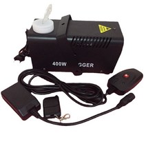스모그머신 연무기 포그머신 무대 연기발생기 연막기, 400W, 연막기 유선 + 리모콘
