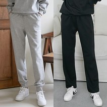 [모노그래프] 여자 빅사이즈 카고 조거 일자 트레이닝팬츠