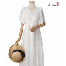 쉬즈넘버나인 마고 브이랩 캉캉 원피스