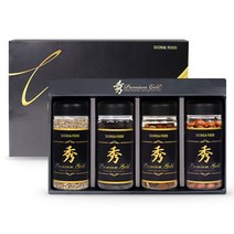 서래푸드 견과류 선물세트 수프리미엄 골드 D 4종, 1set, 720g