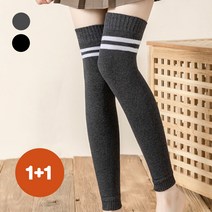 요가 필라테스 골프 레그워머 다리 무릎 토시 종아리 니삭스 발토시 2개, 블랙+딥그레이