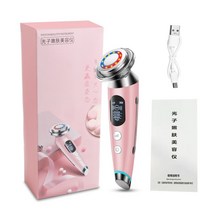 피부 미용 맛사지 관리 레이저 피부 회춘 얼굴 리프팅 주름 제거 얼굴 마사지 FR Mesotherapy Electroporation 라디오 주파수 LED 광자 스킨 케어, 협력사, 분홍