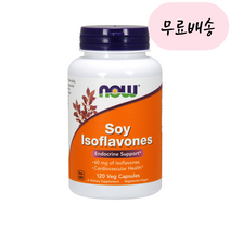 나우푸드 소이 이소플라본 베지 캡슐 120개입 × 1개