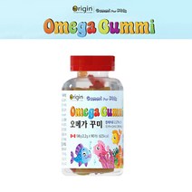 씹어먹는오메가꾸미 90개 (1개월분) 캐나다직수입 어린이오메가3 정제어유함유 성장기어린이영양제
