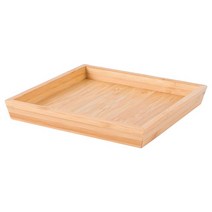 이케아 오스트비트 트레이 15x15x2cm 대나무, 이미지참조, 1개