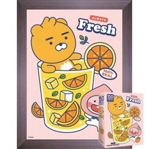퍼즐피플 카카오프렌즈 직소퍼즐 모음2, 카카오프렌즈 리틀 프루티 150P 액자포함(월넛), 없음, 150p
