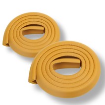 봉봉 모서리보호대 충격흡수 쿠션라인형 2p, bb-우드(Wood), 2개