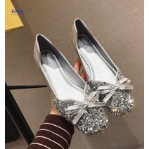 플랫슈즈 여성단화 로퍼 스팽글 블로퍼 뮬