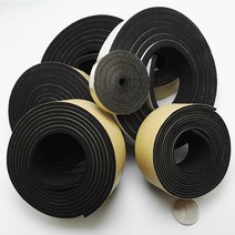견고한 EPDM 네오프렌 자체 접착 테이프 절연 개스킷 도어 윈도우 씰 쿠션 2 5mm 10mm x 10 15 20 2m 검정, 01 Black_01 2MM_01 I_03 30mm