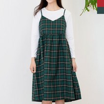 A11290206 원피스 S 나시 사이즈 004 여성의류 탑 XL 홀터넥 여자체크어깨끈원피스 BBS