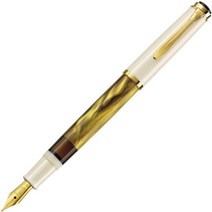 Pelikan 펠리칸 만년필 Classic M200 골드마블 흡입식 입사 졸업 만년필선물, M(중간)