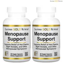 [90캡슐] CGN 캘리포니아골드뉴트리션 Menopause Support 갱년기 서포트 베지 캡슐, 2개