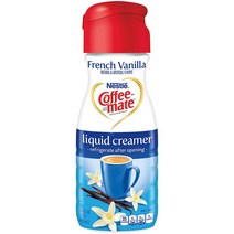 Nestle Coffeemate Liquid French Vanilla 네슬레 커피메이트 프렌치 바닐라 액상 크리머 16oz(473ml) 6팩, 개