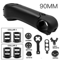 자전거 스템 enve stem t1000 carbon fiber road mtb carbon fiber Bicycle stem 3도 컴퓨터 마운트 조정, 90mm