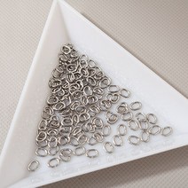 [8-311-14]써지컬스틸 C링 3x4mm(두께0.7mm) 무도금 20개