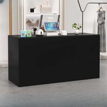 업소용 카운터계산대 미용실 옷가게 안내데스크, 우드 보드디폴트 110x60x100