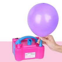 헬륨가스충전 풍선기계 전자동 팽창기 파티용품, 04.올인원머신+리본+접착포인트
