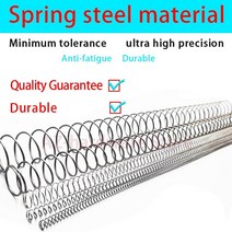 판스프링 압축 스프링 와이어 직경 0.3-1.0mm 2mm-20mm 길이 릴리스 리턴 1 Pcs