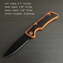 서바이벌나이프 캠핑용칼 헌팅나이프 포켓 전술 접는 블레이드 고무 손잡이 야외 생존 사냥 선물 날카로운, d