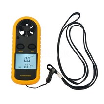 고급형 디지털 풍속계 바람속도 측정기 바람개비풍속계 체감온도측정, 1개