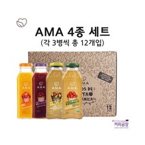 AMA 오가닉 주스 300ml x 12병 세트(1박스)