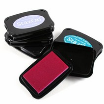 1300K StazOnl 유성잉크패드 14색, color:sz-31 Jet Black, 단품