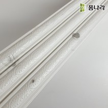꾸미 폼나라 꾸미몰딩 CM-02 액자형 폼몰딩 3단분리형 DIY 마감, 오크워시, 1매