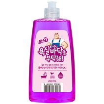 홈스타 욕실바닥을 부탁해 세정제 새콤달콤 핑크향, 490ml, 1개