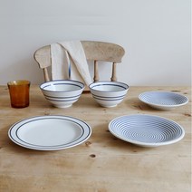 로코리빙 헬릭스 1인 혼밥 식기세트 5p, 랜덤발송, 공기 + 대접 + 중접시 + 앞접시 + 접시