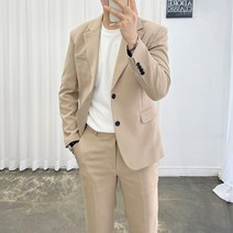 아도르클래식 포스 8컬러 봄 가을 겨울 캐주얼 수트 결혼식 빅사이즈 슬림핏 정장세트