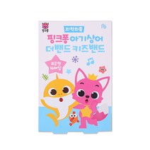 핑크퐁 더밴드 키즈밴드 표준형 16매입, 5개