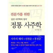 [밀크북] 한솜 - 전문가를 위한 실전 사주학의 정석 정통 사주학