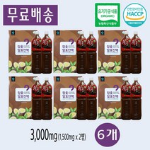 옻가네 국내산 참옻 발효 옻나무 옷나무 진액 참옷진액 참옻진액 추출물 효능 (1500ml x 2병) 6개, 12병